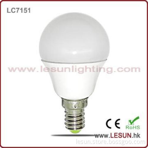 White mini led bulb with E14 base 4W LC7151